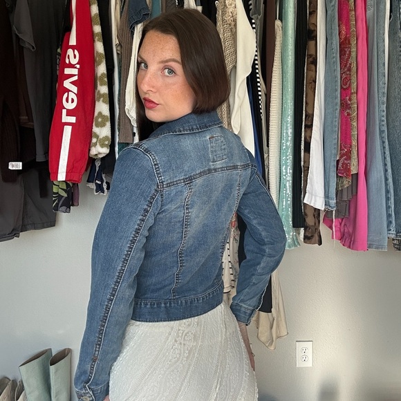 Y2K Mudd Denim Jacket – Size 14 (fits like XS/S) - Picture 2 of 6